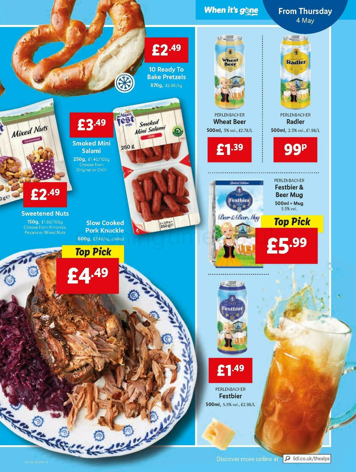 LIDL Offers from 4 May