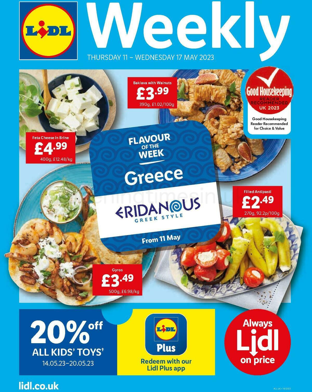 LIDL Offers from 11 May