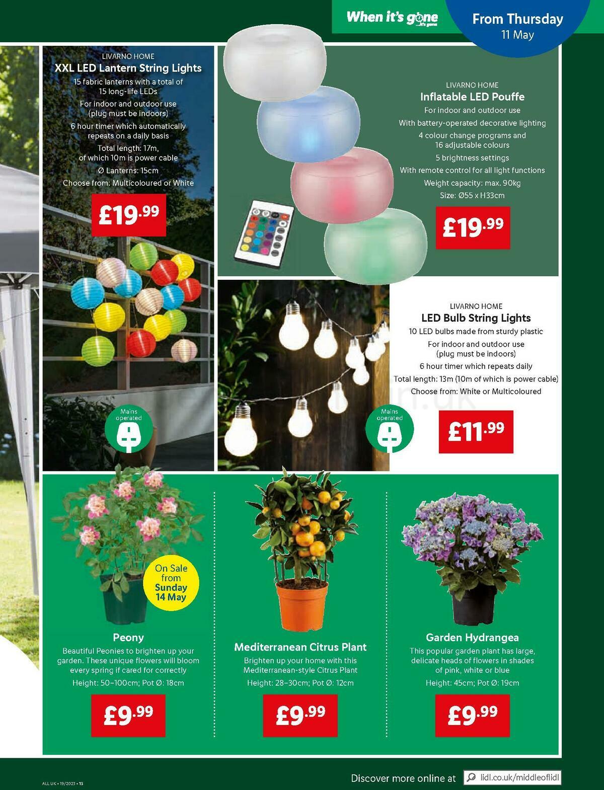 LIDL Offers from 11 May