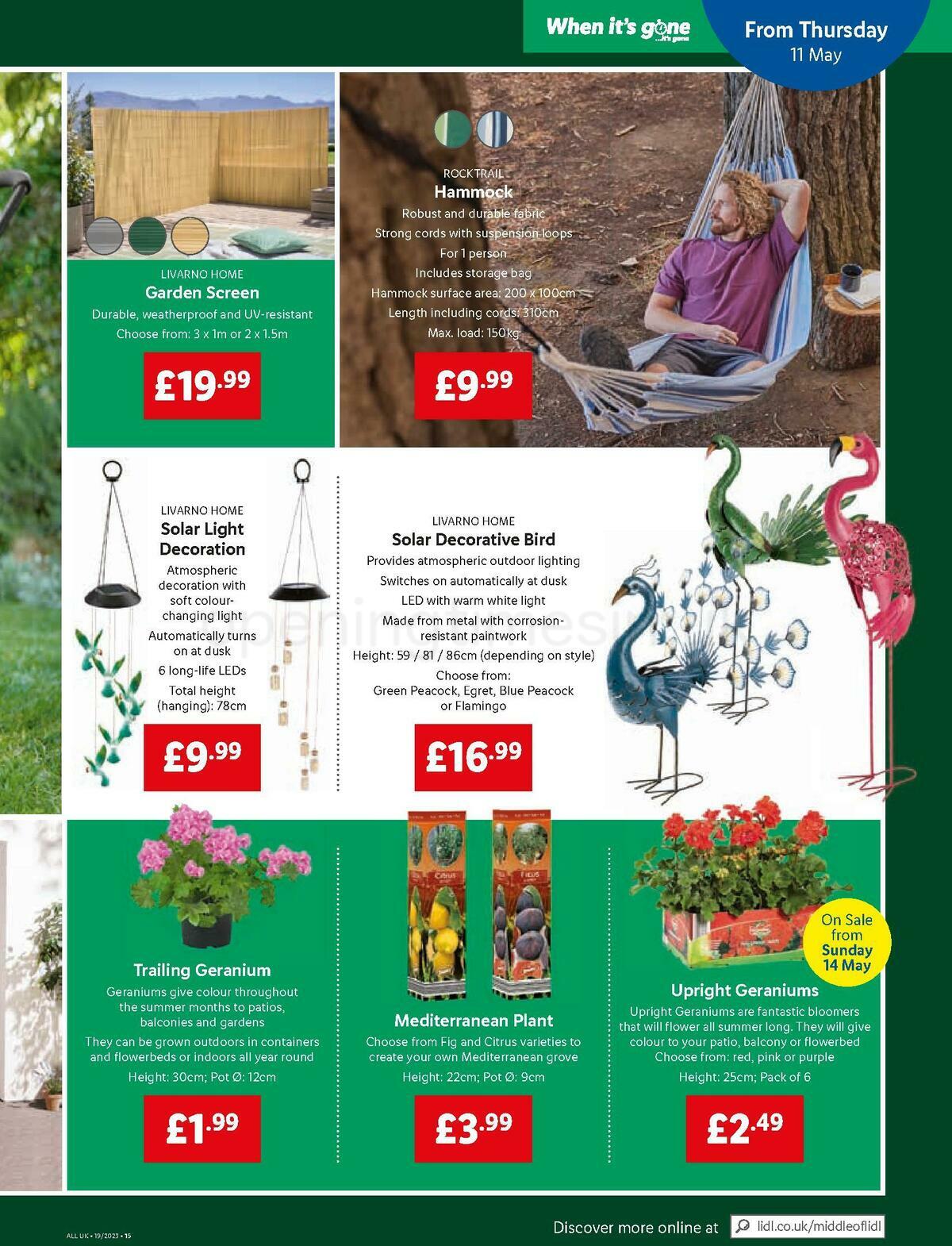 LIDL Offers from 11 May