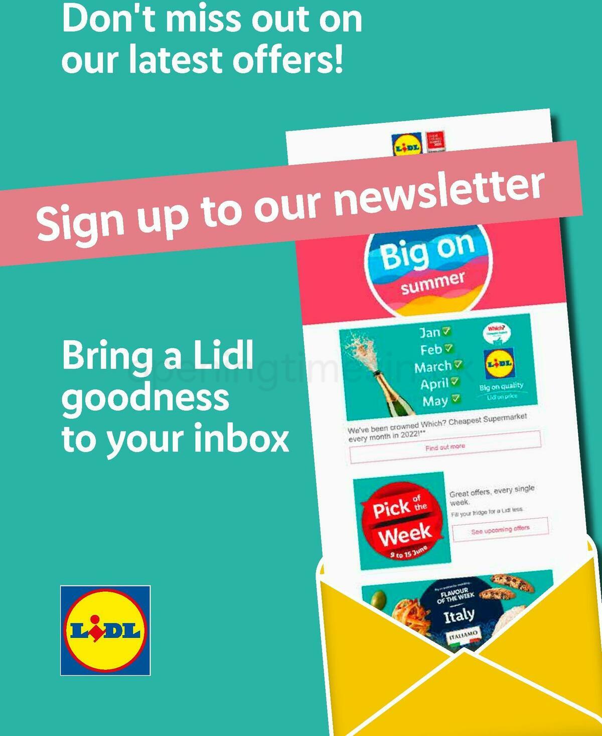 LIDL Offers from 11 May