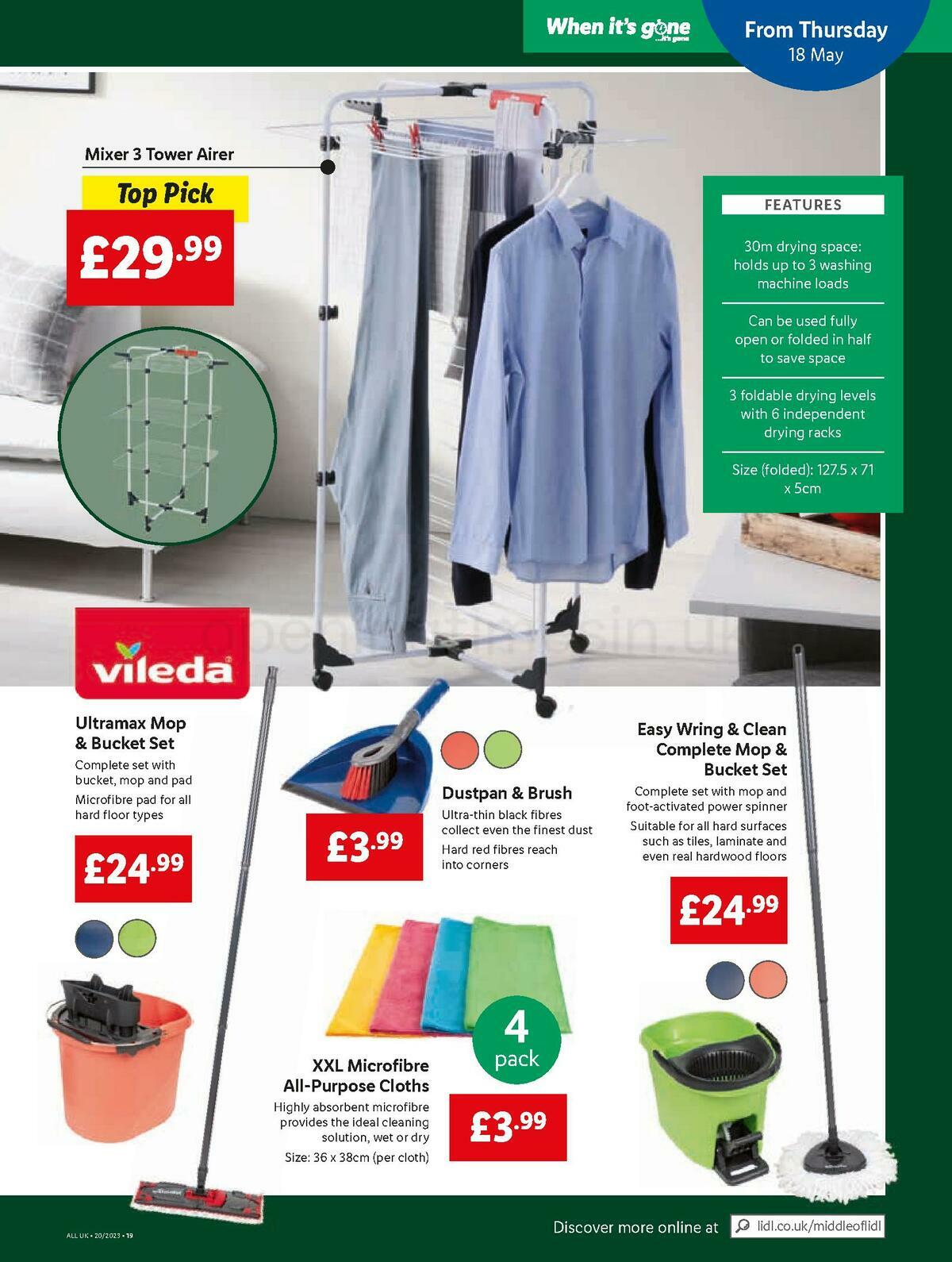 LIDL Offers from 18 May