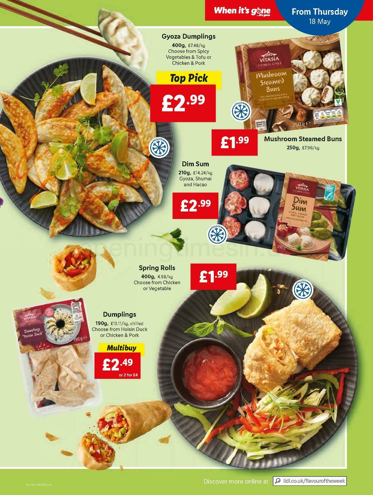 LIDL Offers from 18 May