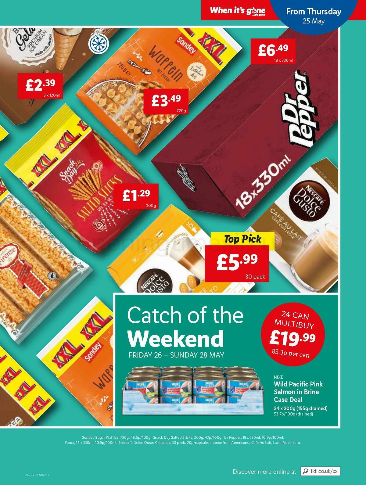 LIDL Offers from 25 May