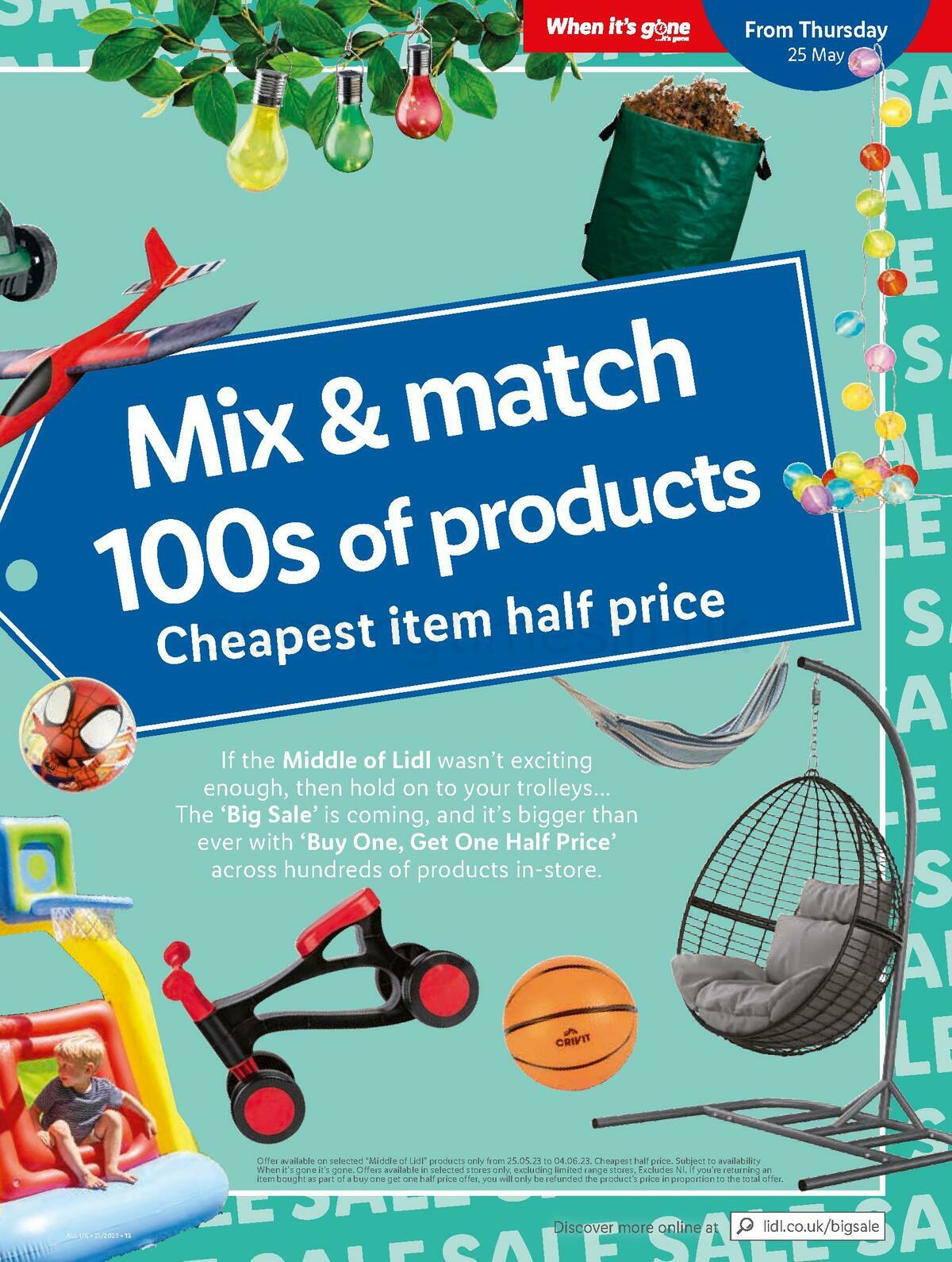 LIDL Offers from 25 May