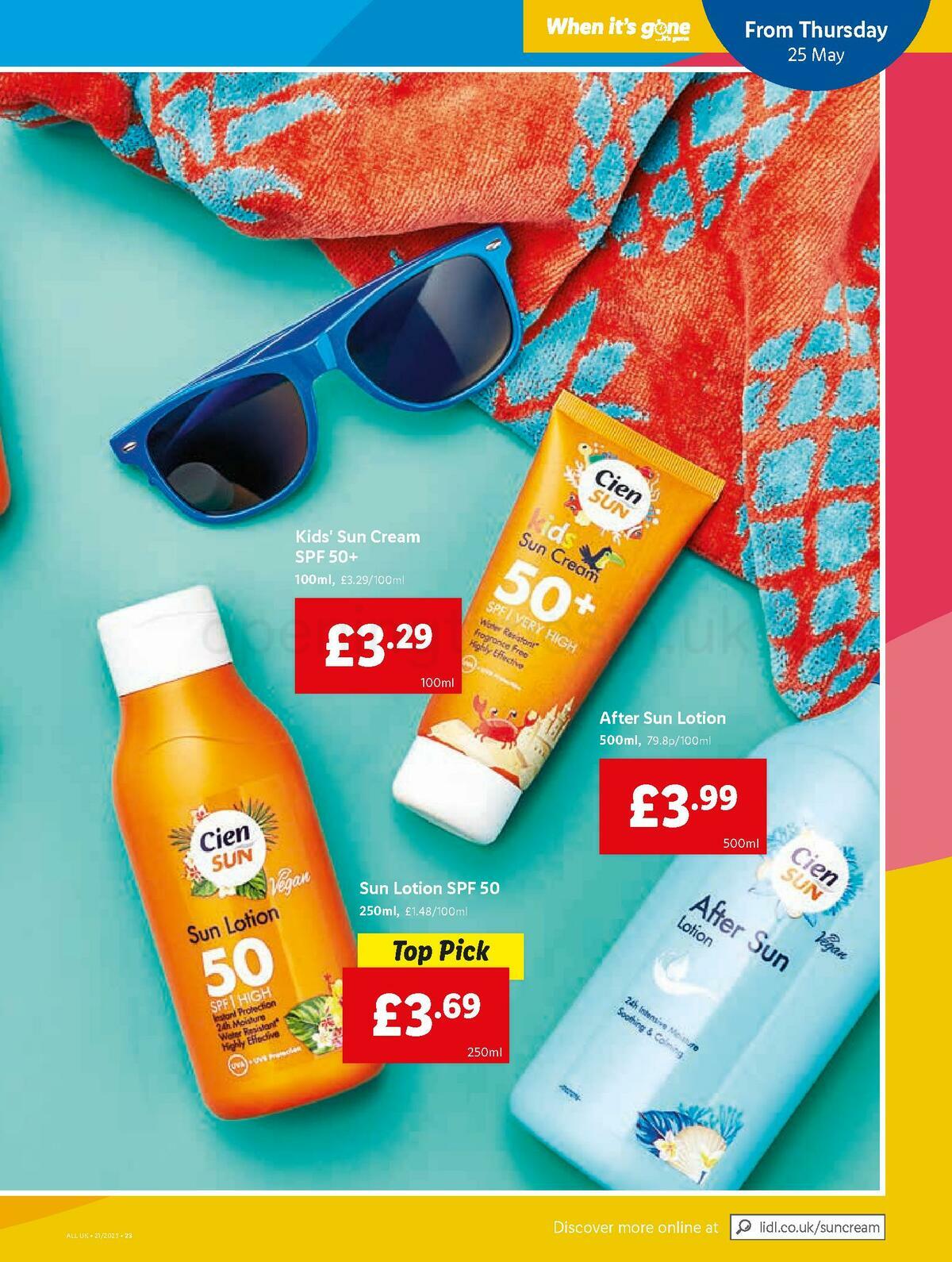 LIDL Offers from 25 May