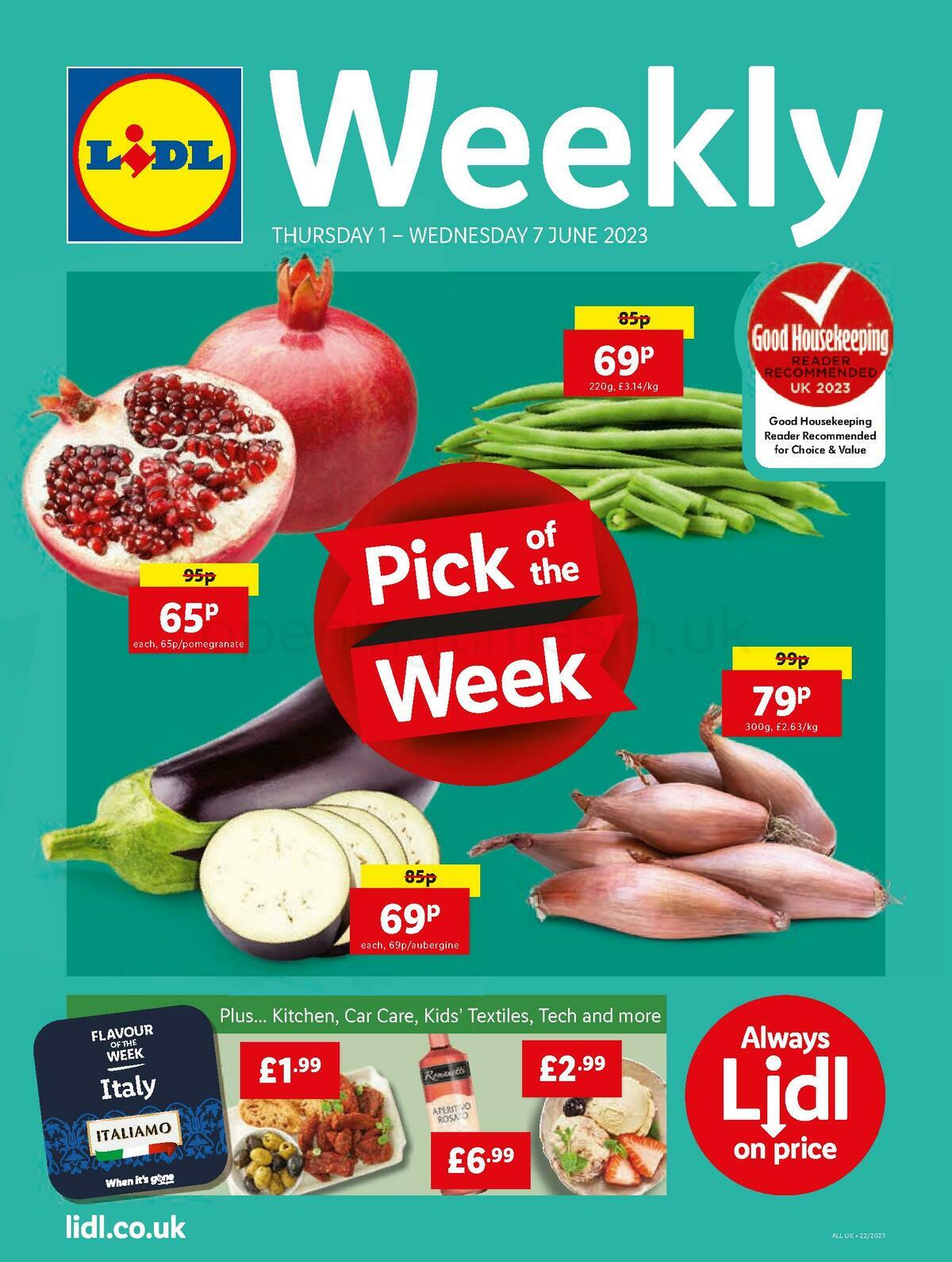 LIDL Offers from 1 June