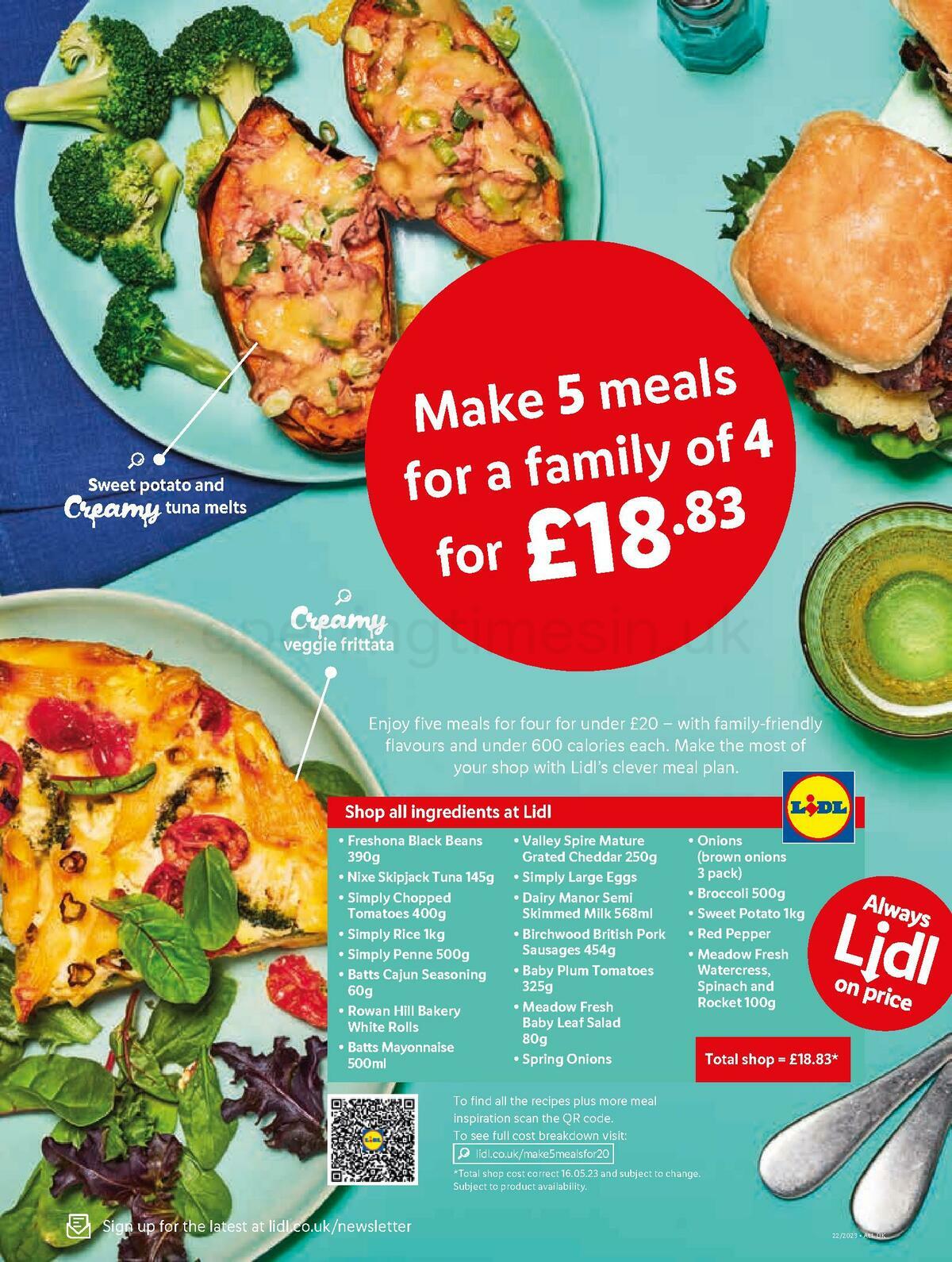 LIDL Offers from 1 June