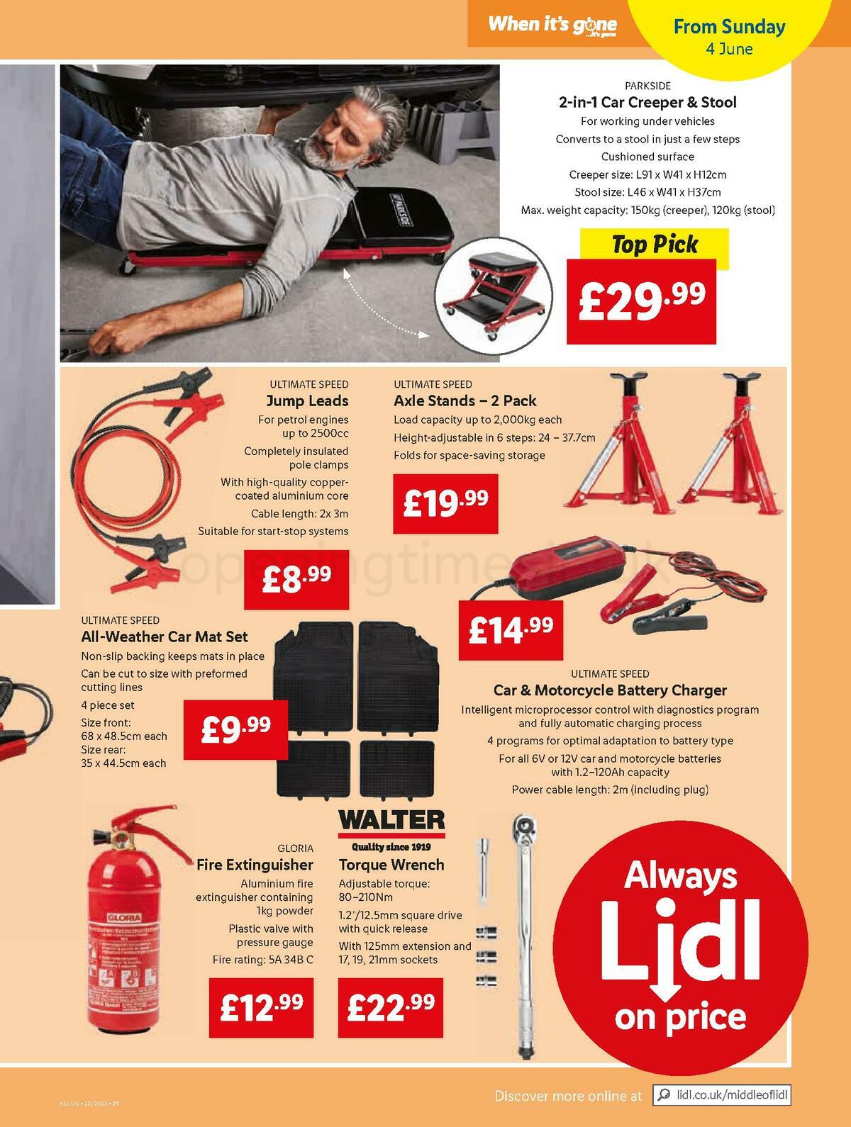 LIDL Offers from 1 June