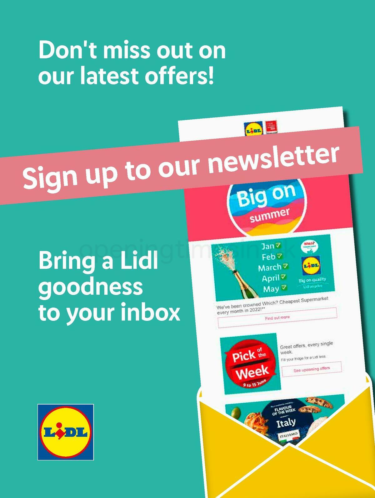 LIDL Offers from 1 June