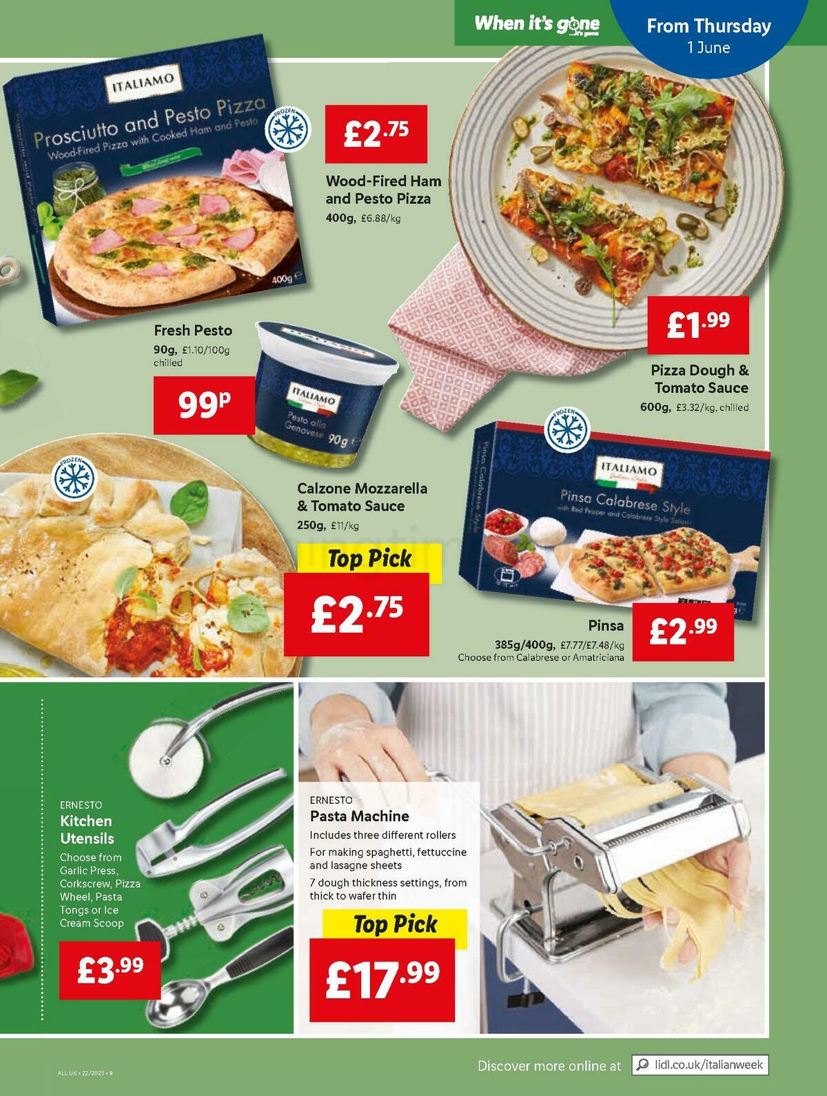 LIDL Offers from 1 June
