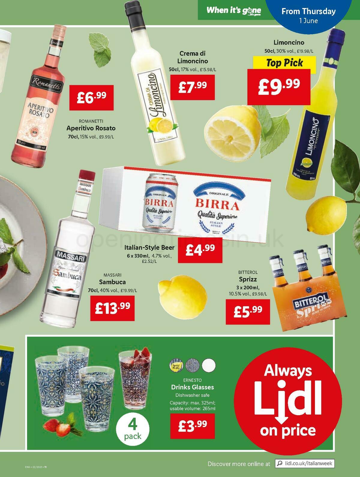LIDL Offers from 1 June
