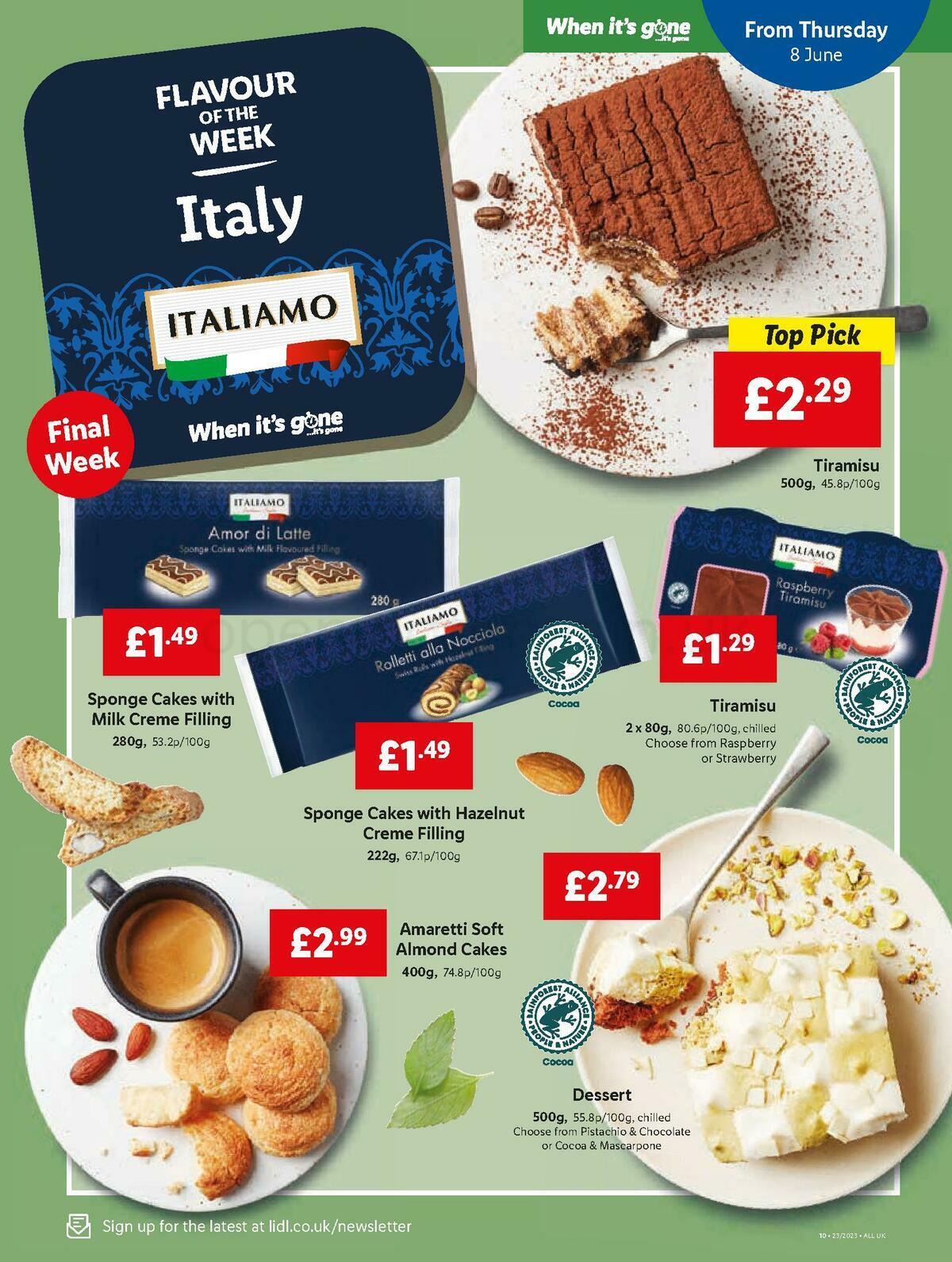 LIDL Offers from 8 June