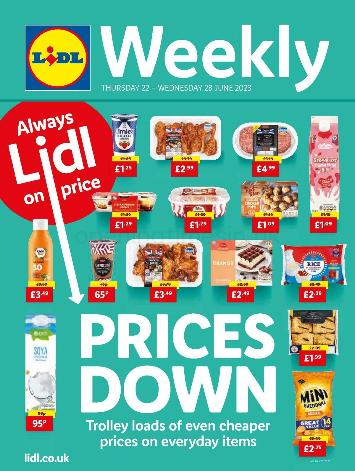 LIDL Offers from 22 June