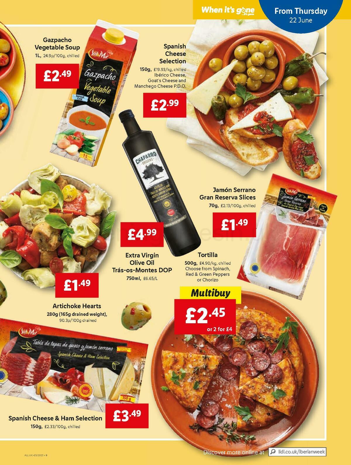 LIDL Offers from 22 June