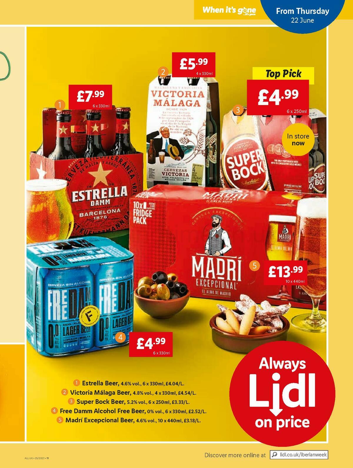 LIDL Offers from 22 June