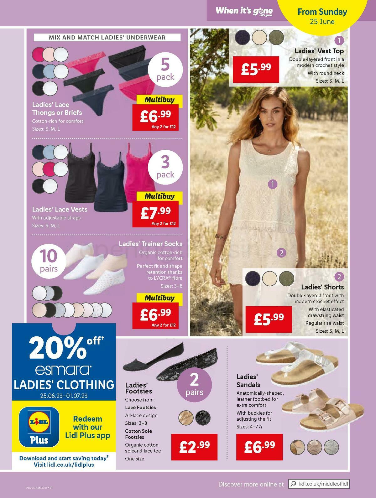LIDL Offers from 22 June