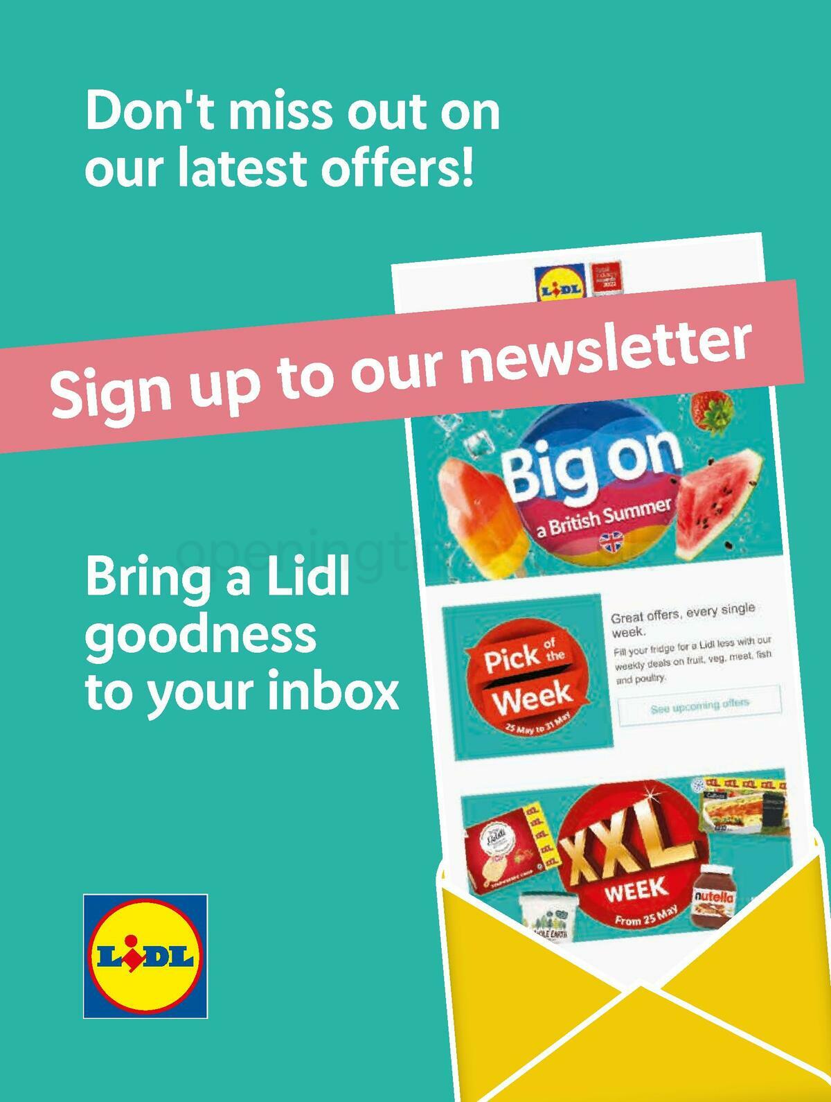 LIDL Offers from 22 June