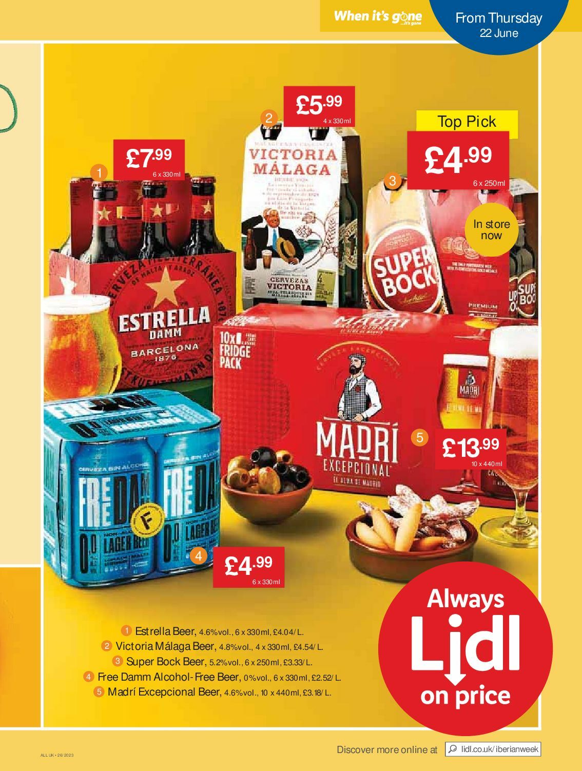 LIDL Offers from 29 June