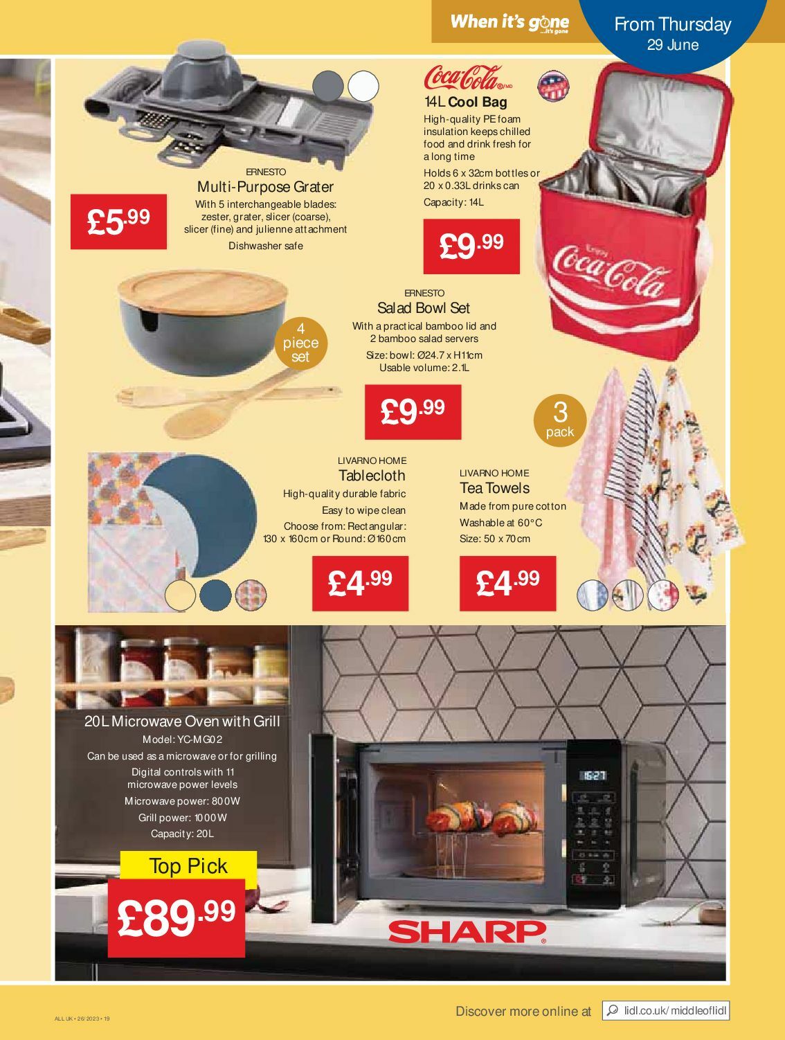 LIDL Offers from 29 June