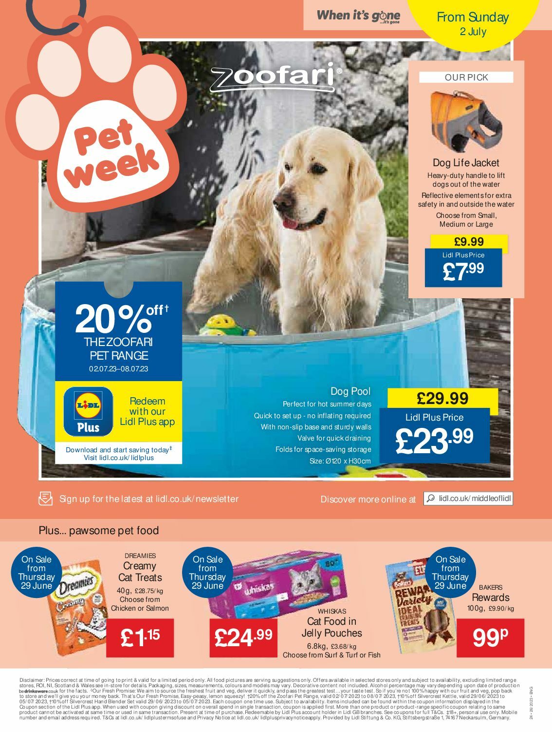LIDL Offers from 29 June
