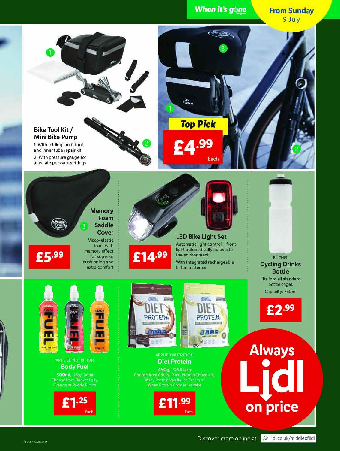LIDL Offers from 6 July