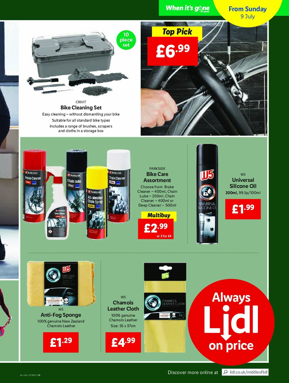 LIDL Offers from 6 July