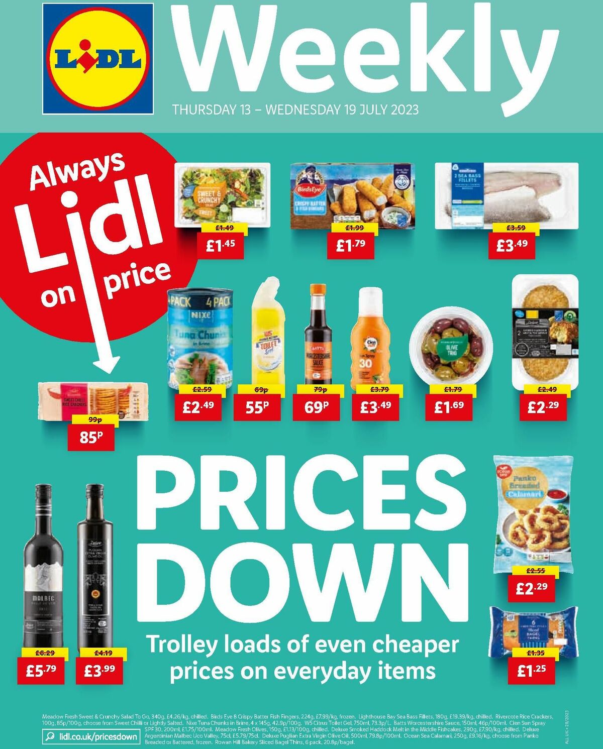 LIDL Offers from 13 July