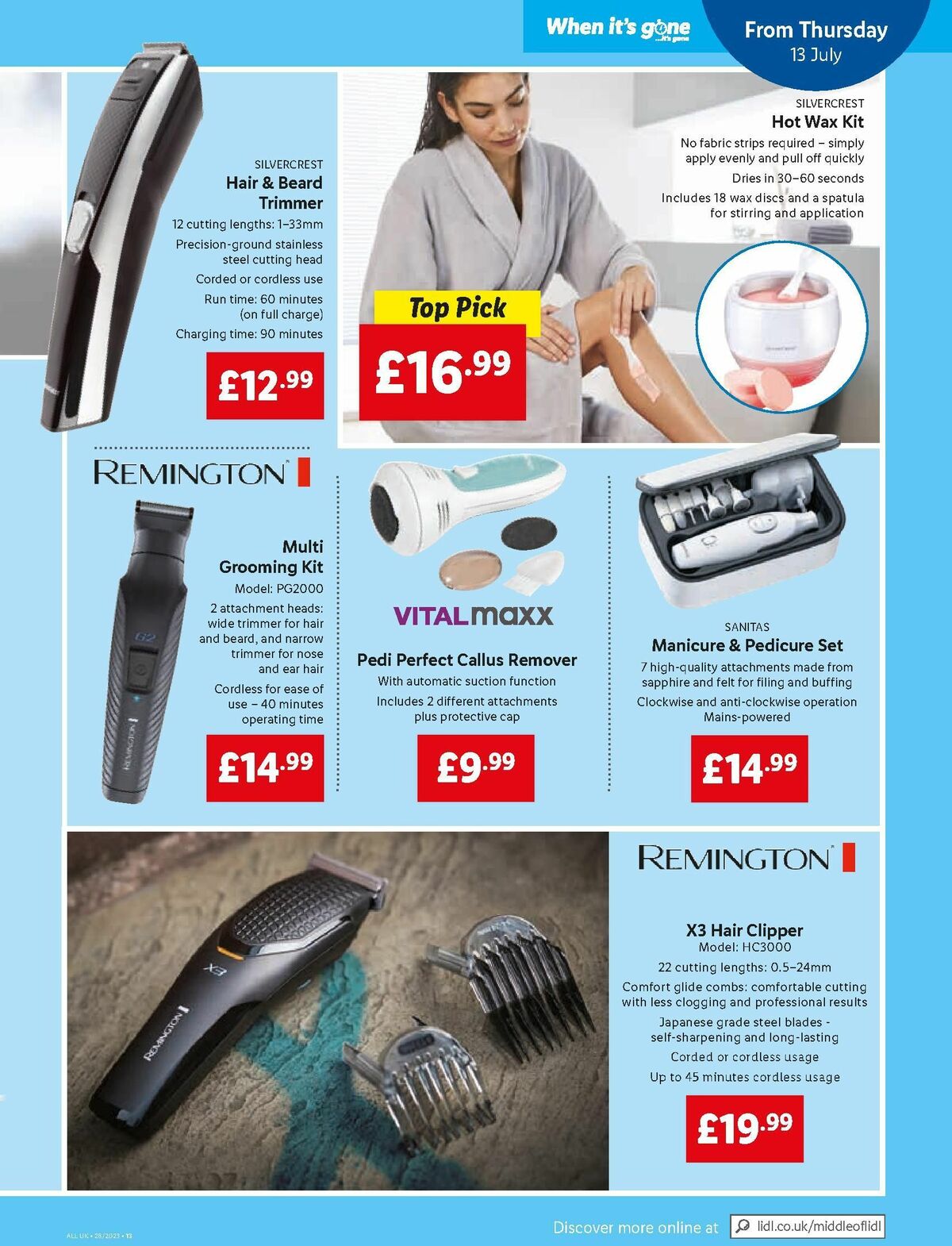 LIDL Offers from 13 July