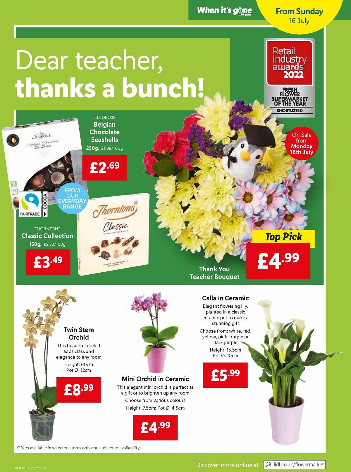 LIDL Offers from 13 July