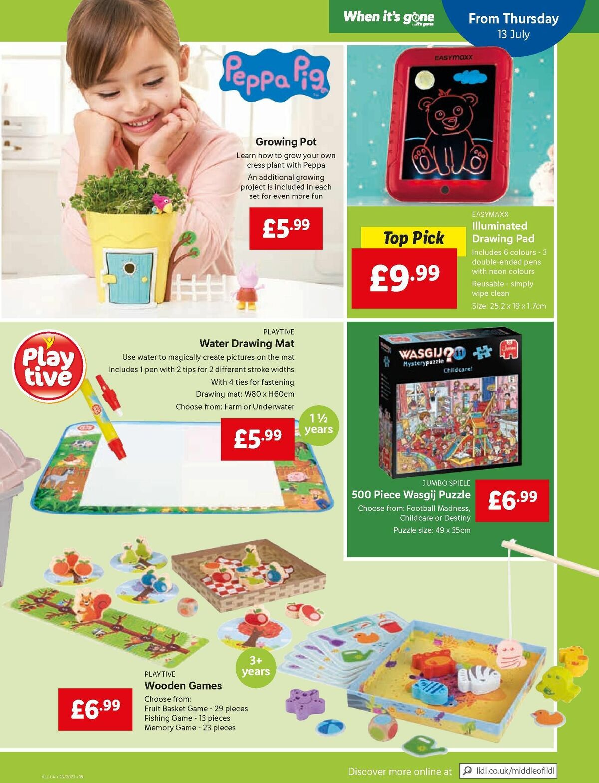 LIDL Offers from 13 July