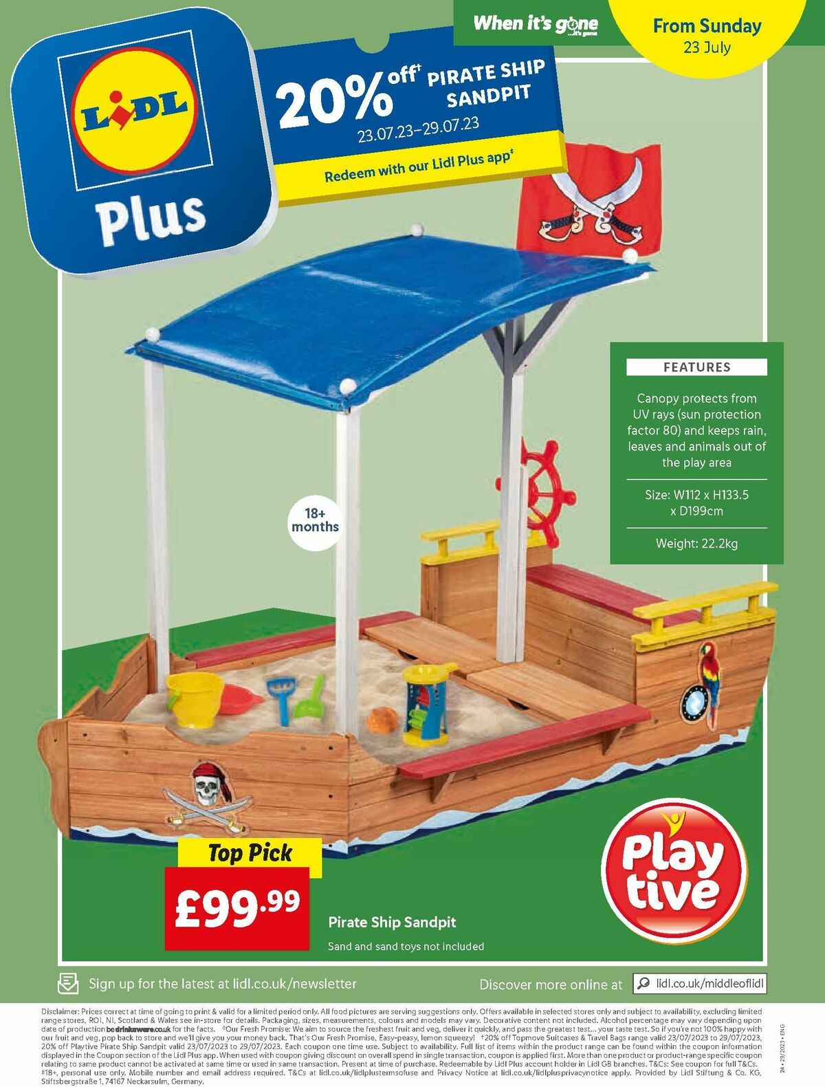 LIDL Offers from 20 July