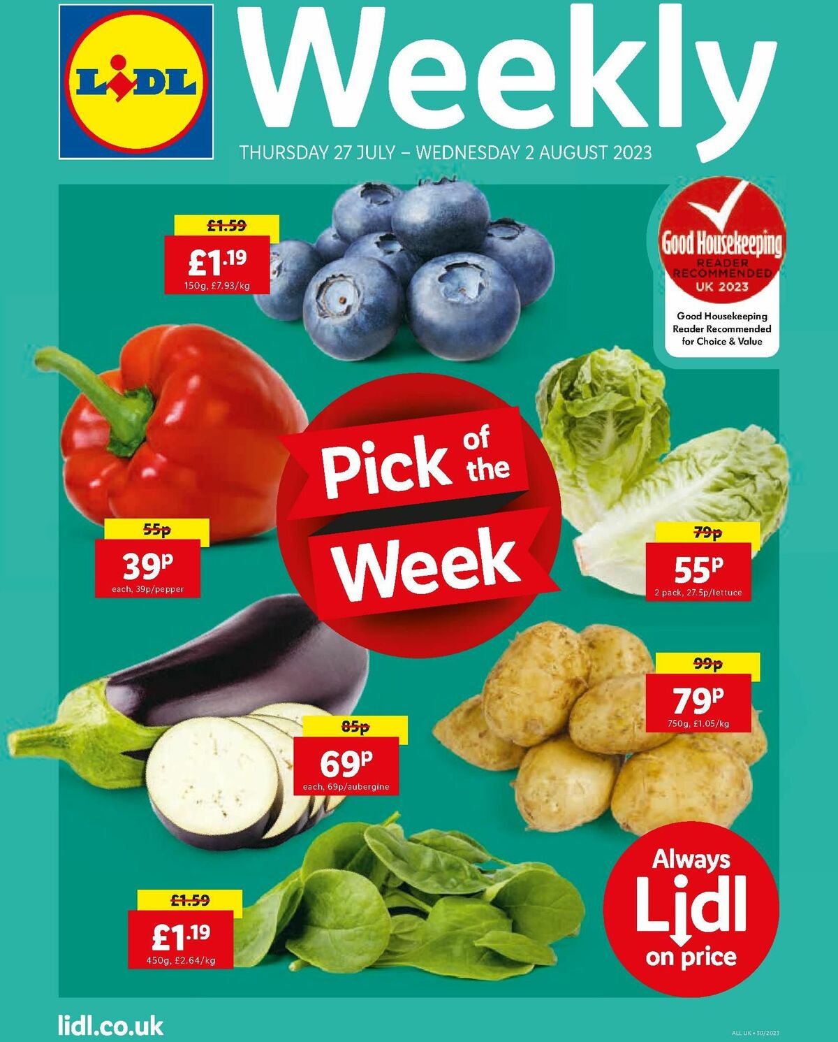 LIDL Offers from 27 July