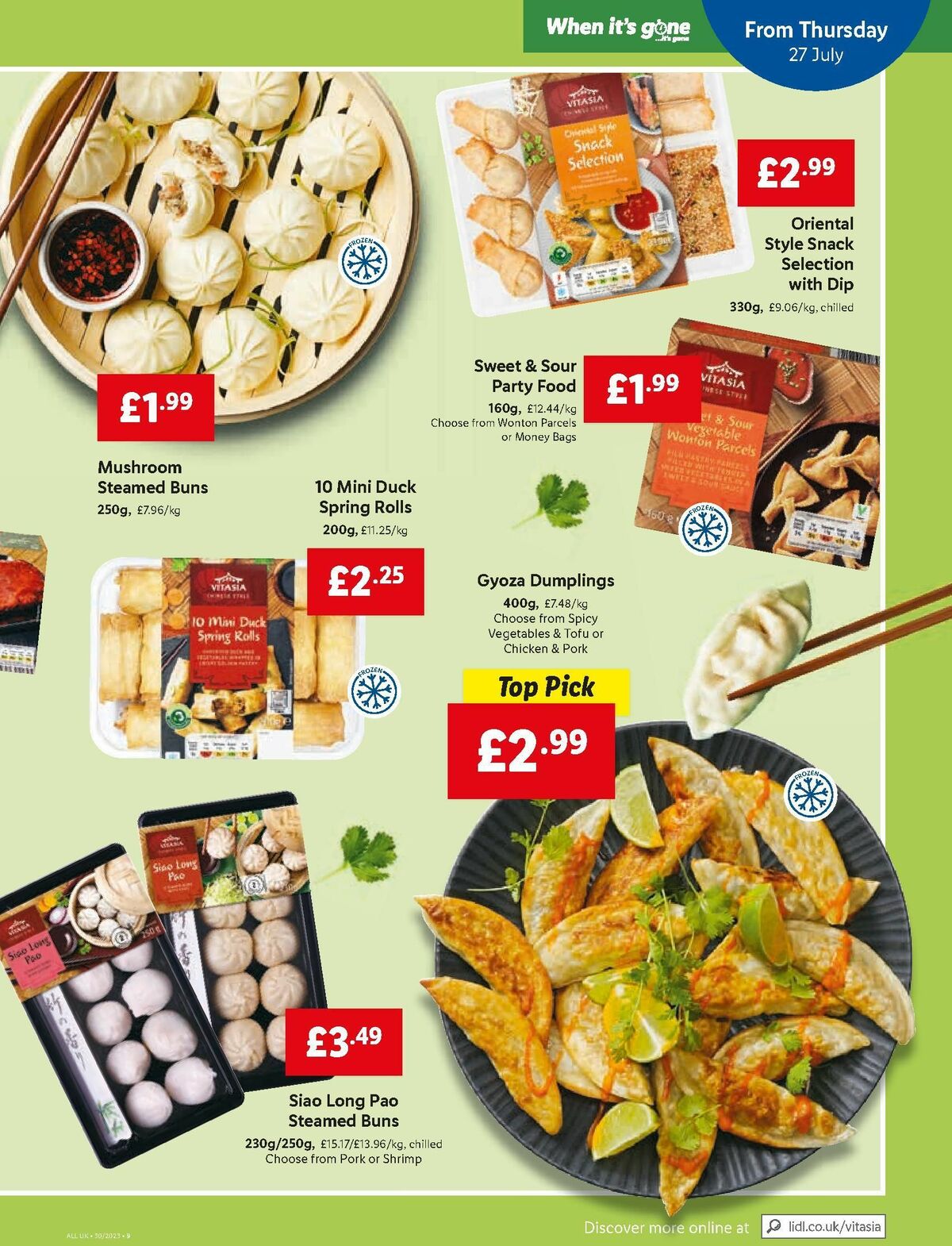 LIDL Offers from 27 July