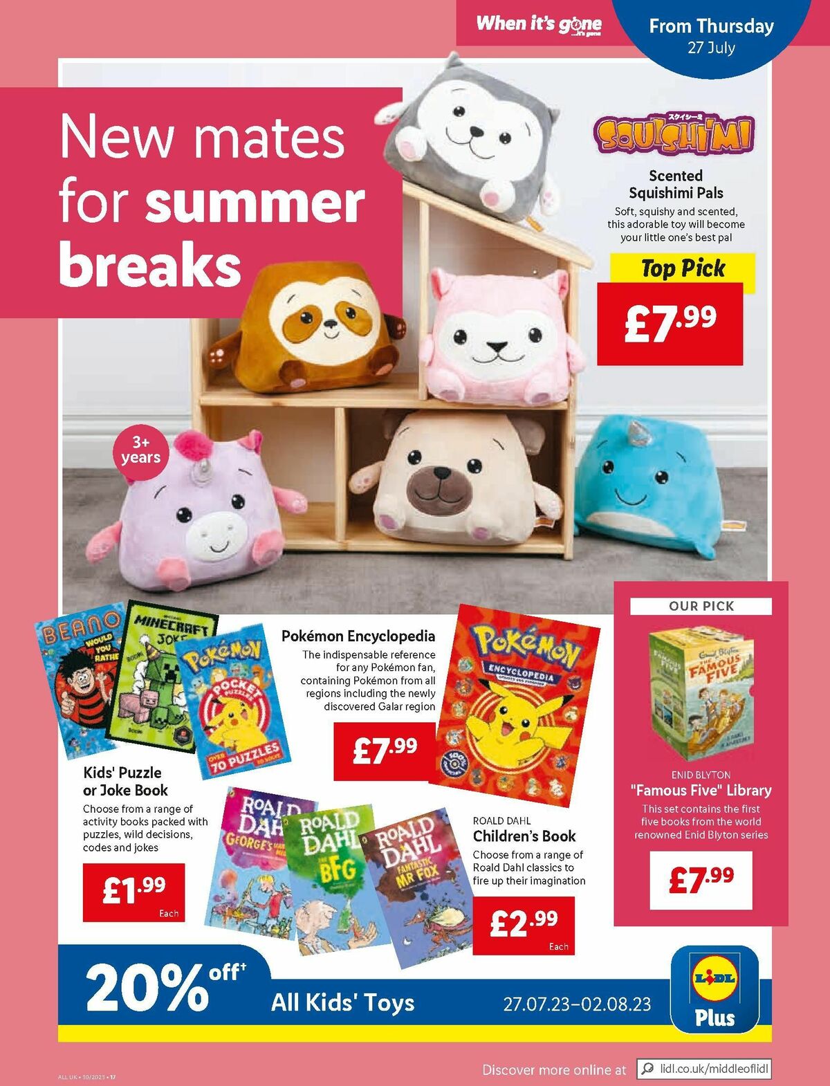 LIDL Offers from 27 July