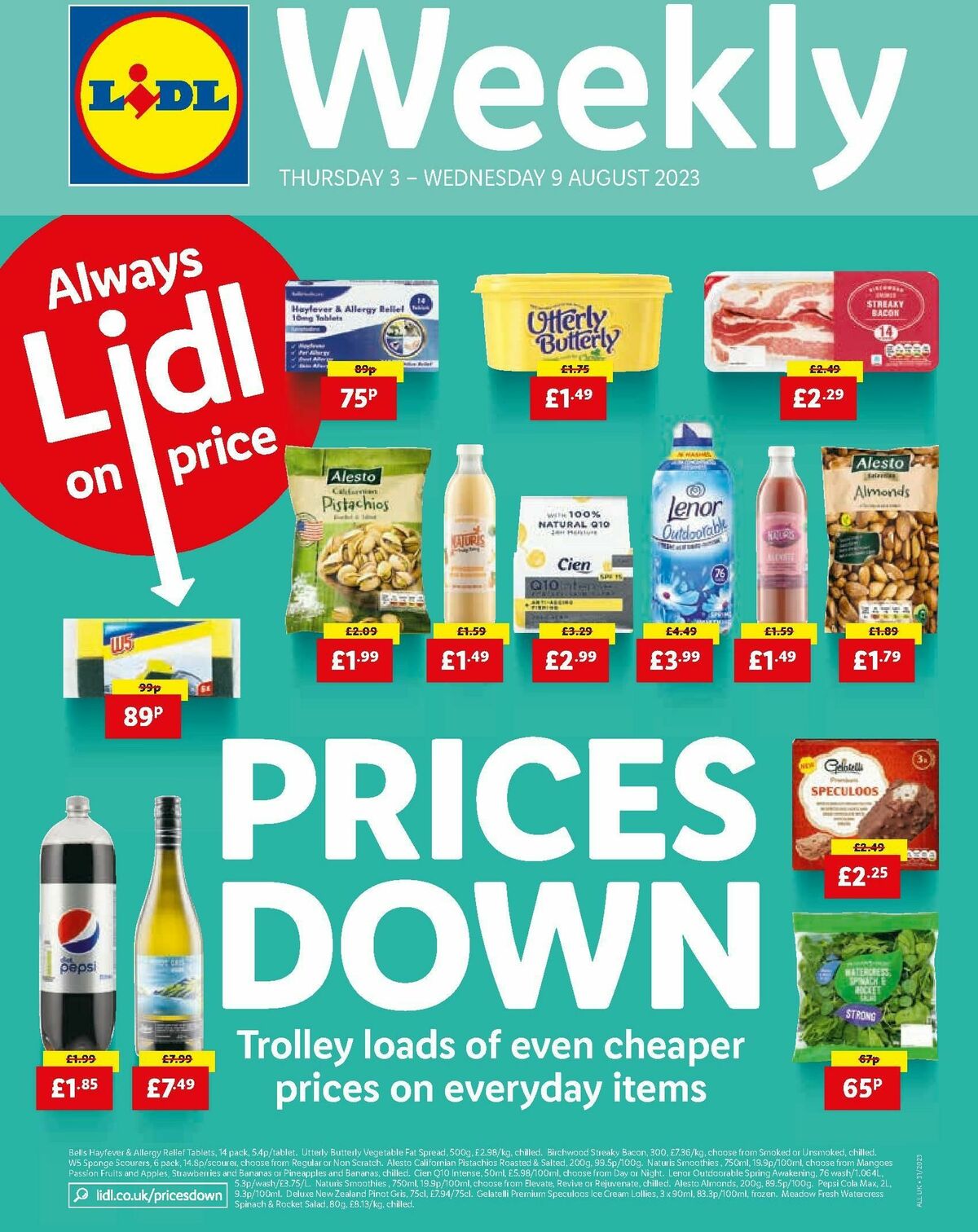 LIDL Offers from 3 August