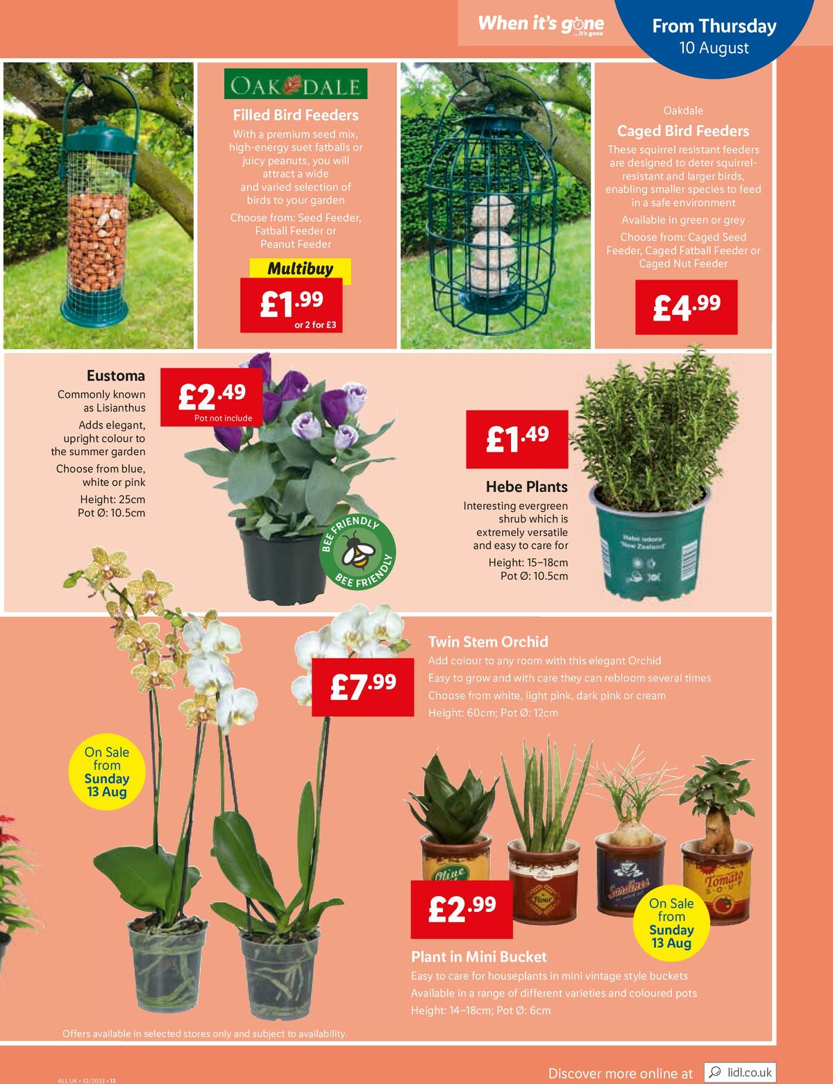 LIDL Offers from 10 August