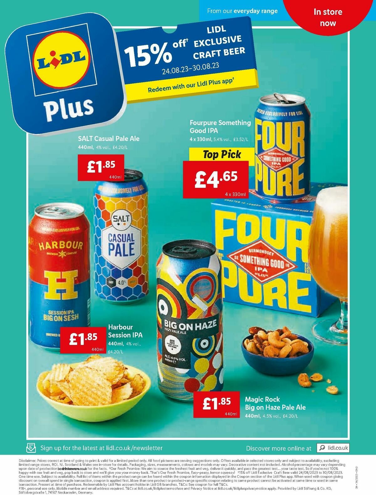 LIDL Offers from 24 August
