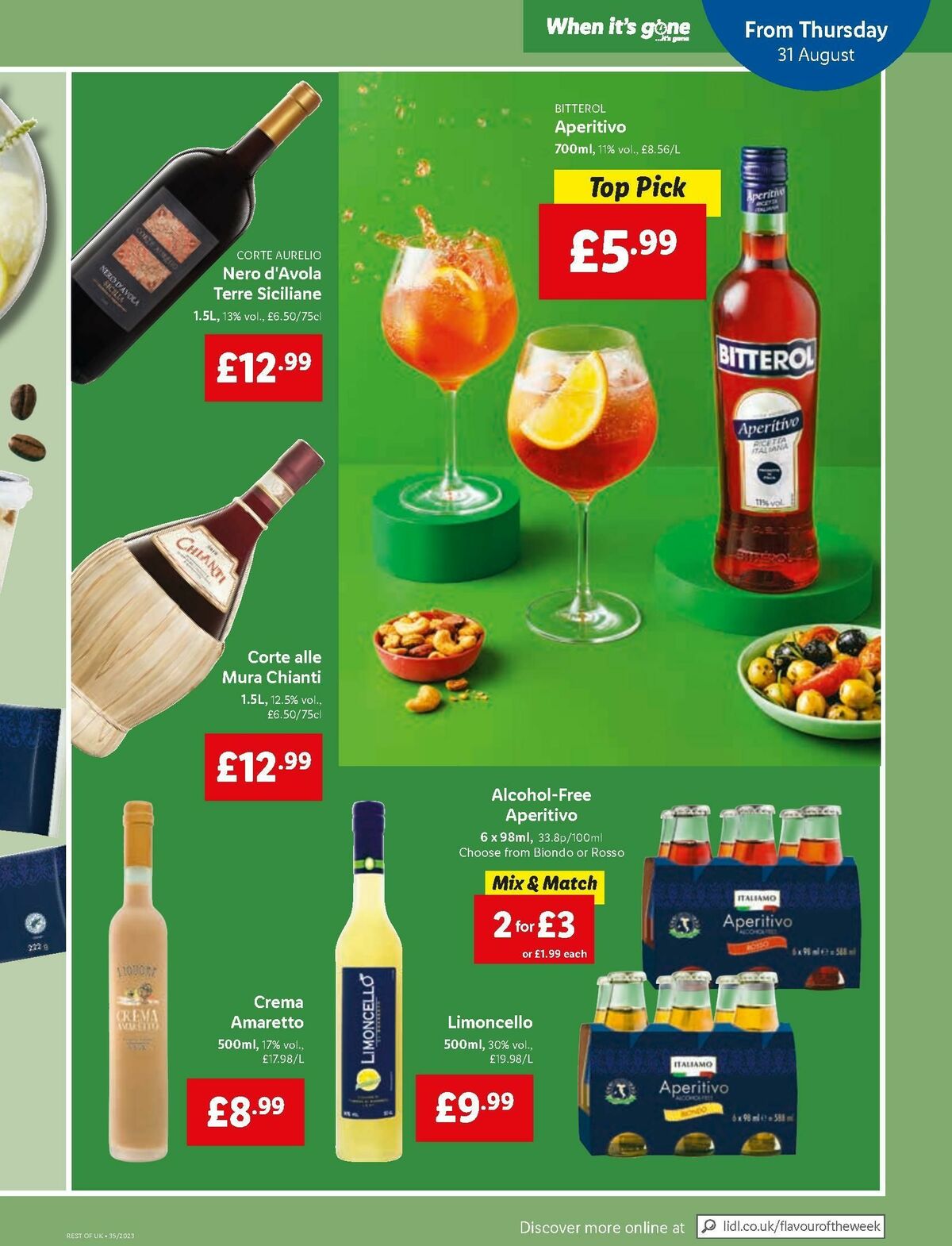 LIDL Offers from 31 August