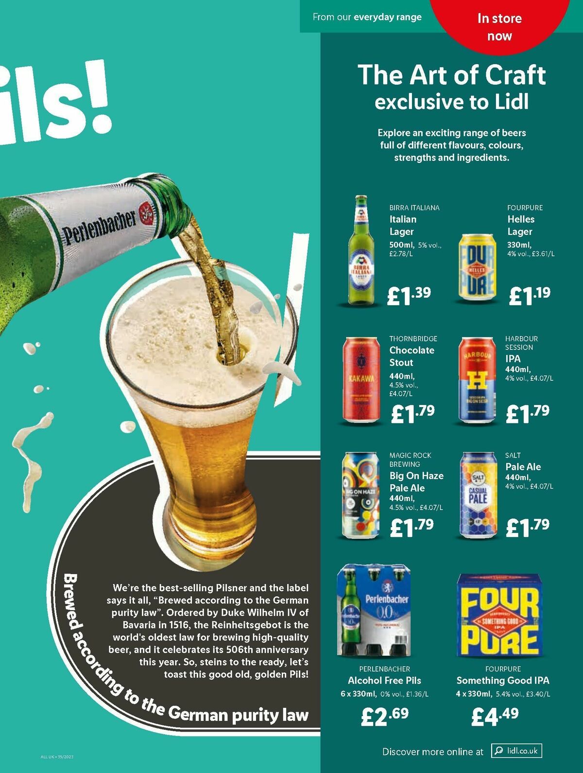 LIDL Offers from 31 August