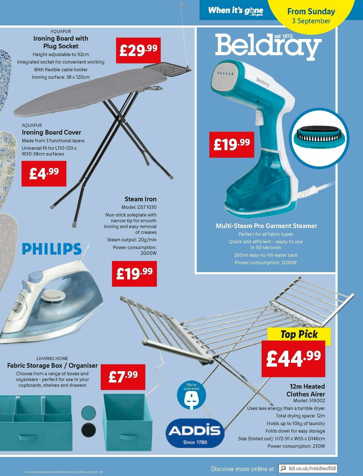 LIDL Offers from 31 August