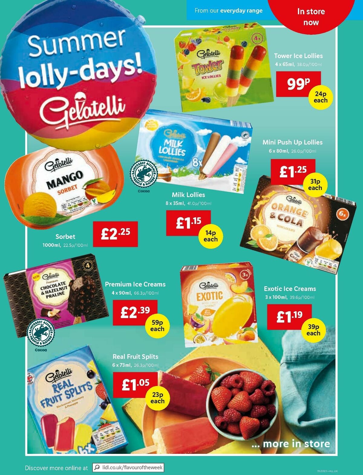 LIDL Offers from 31 August
