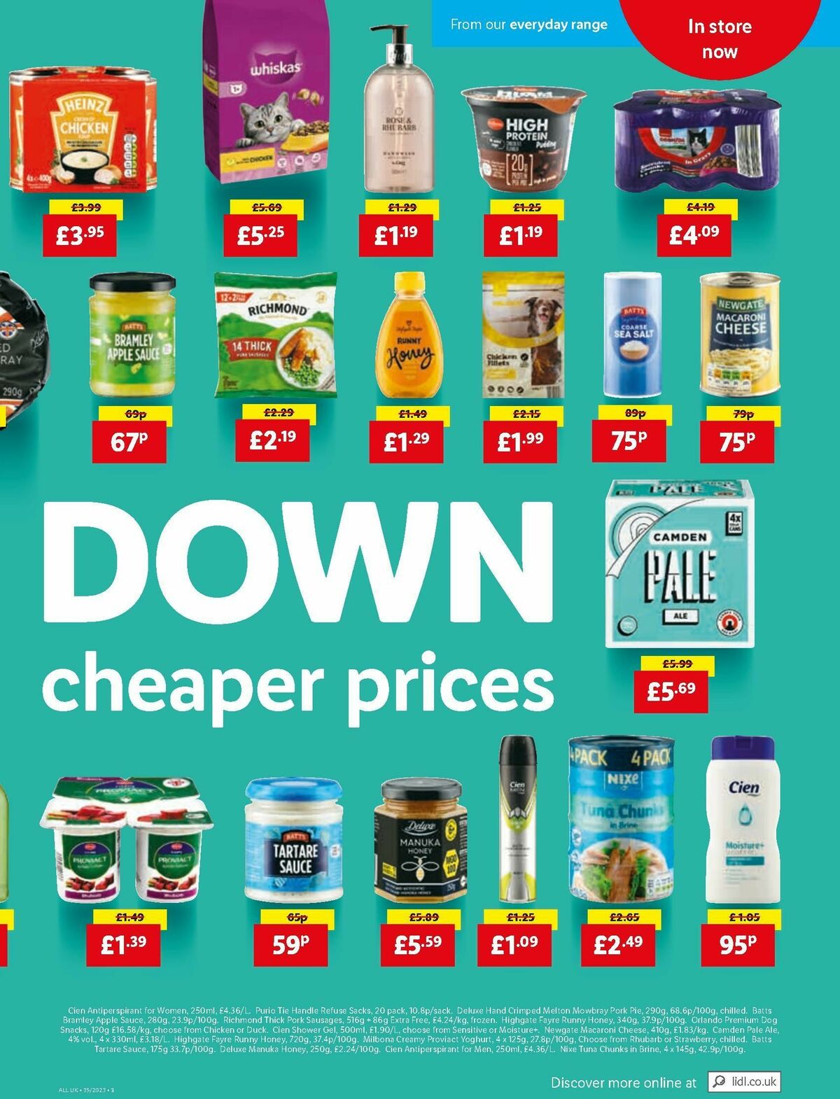 LIDL Offers from 31 August
