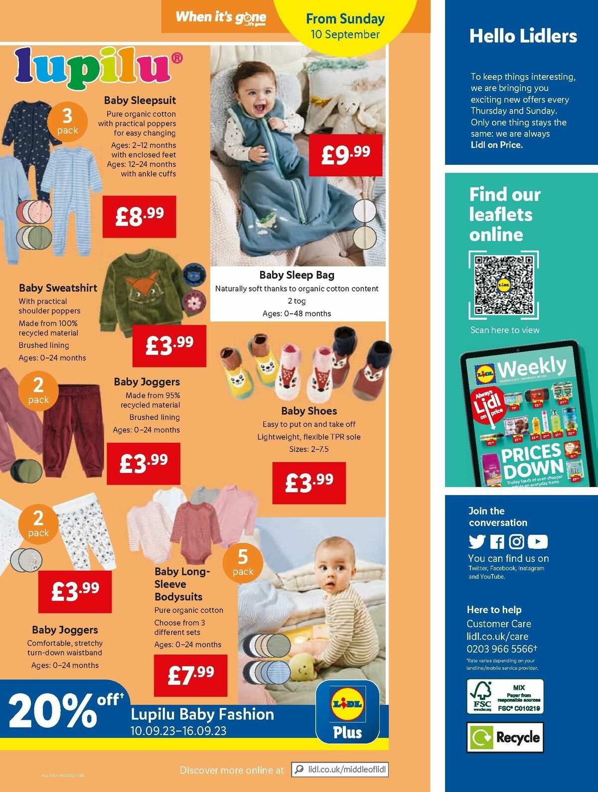 LIDL Offers from 7 September