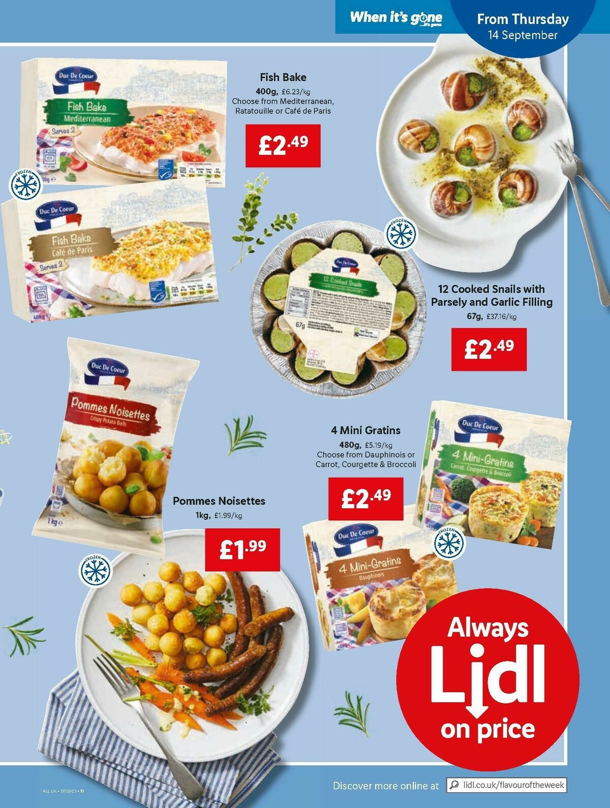 LIDL Offers from 14 September
