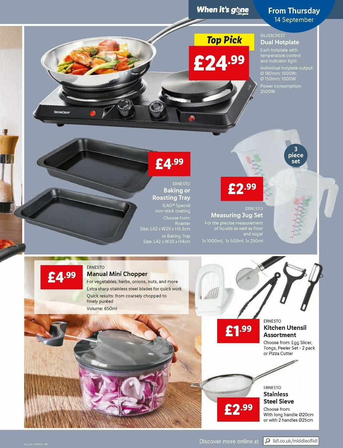 LIDL Offers from 14 September