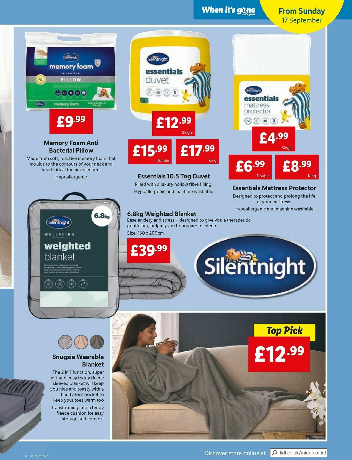 LIDL Offers from 14 September