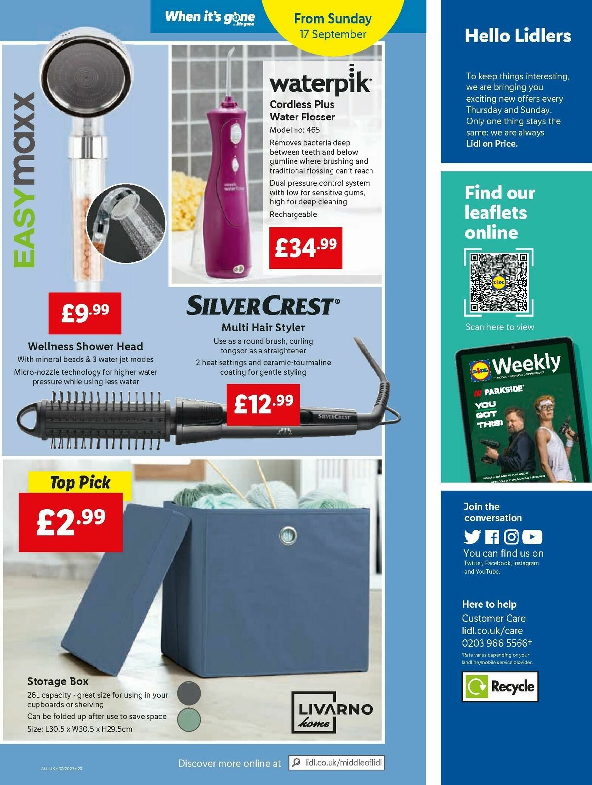 LIDL Offers from 14 September