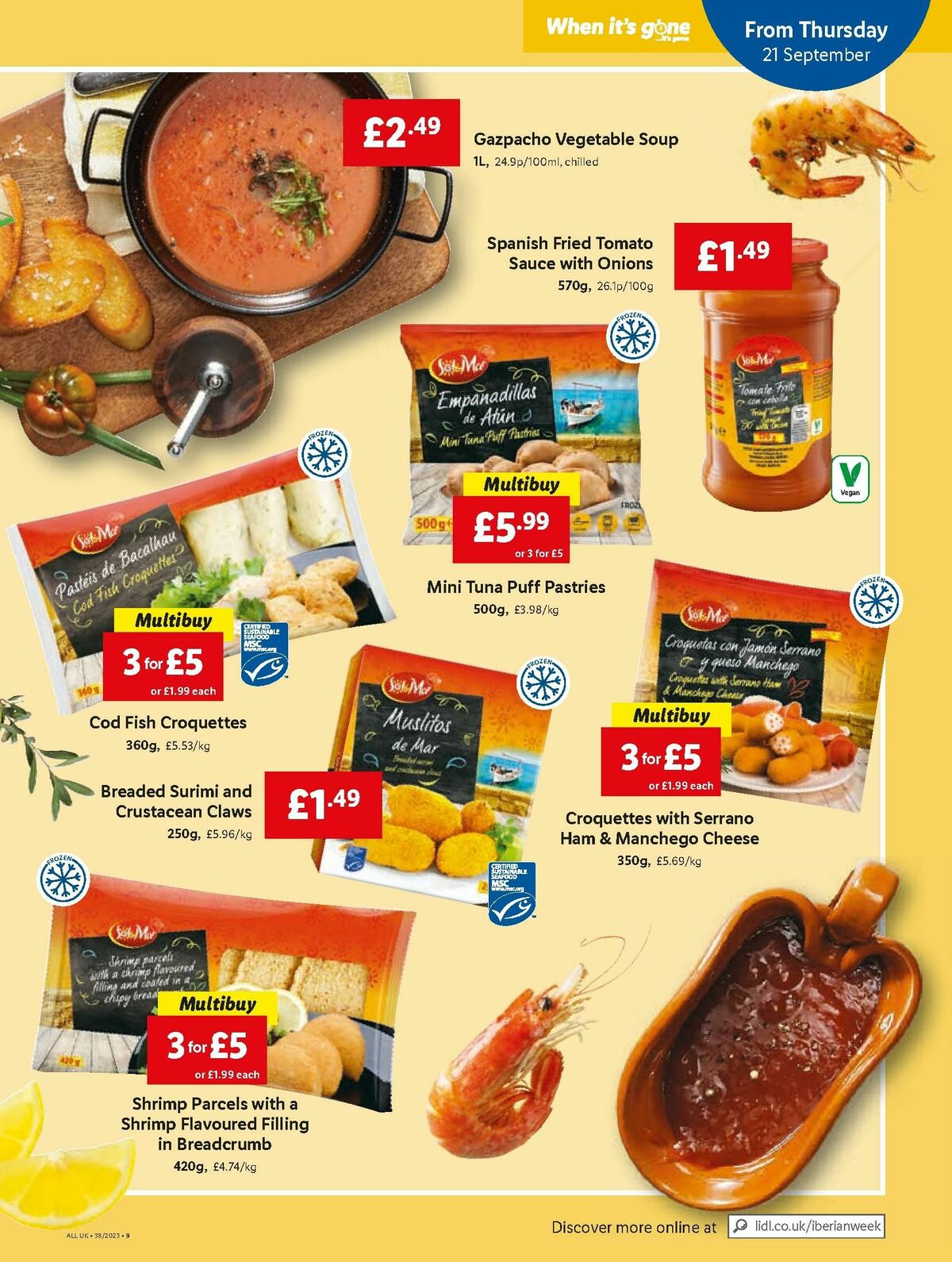 LIDL Offers from 21 September