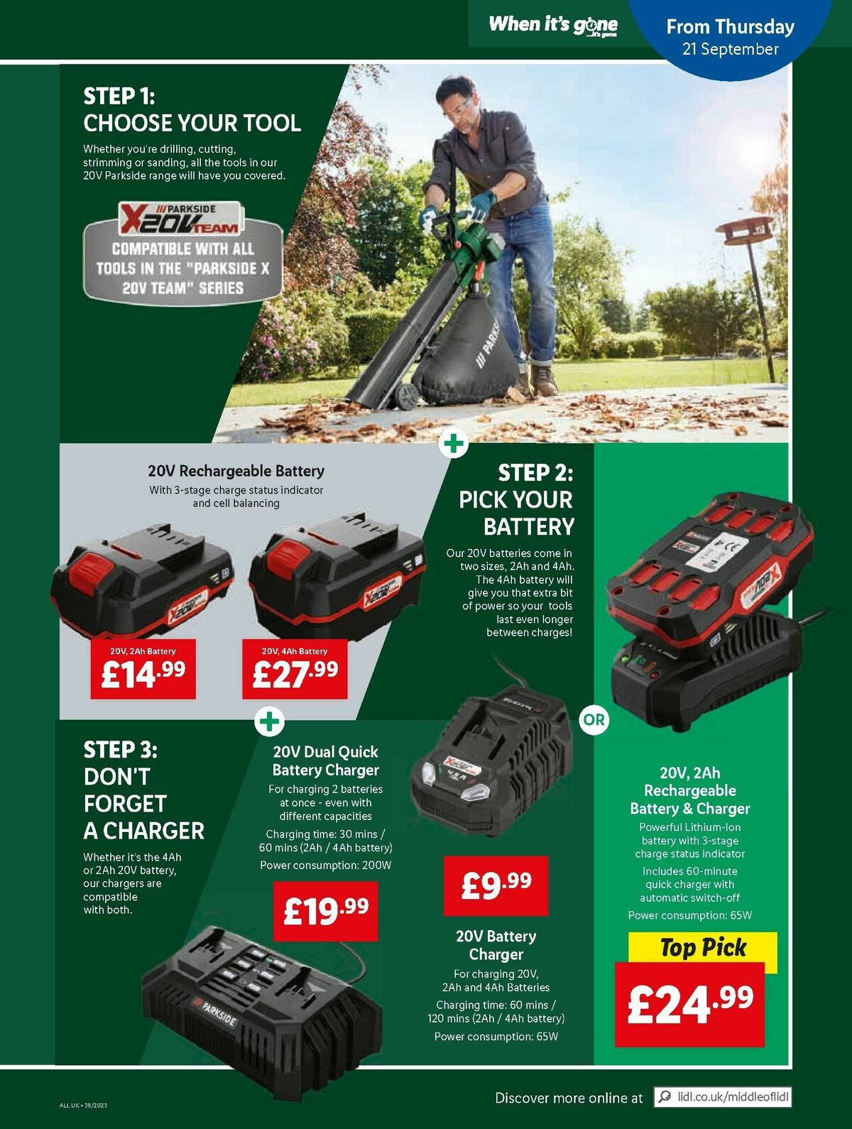 LIDL Offers from 21 September